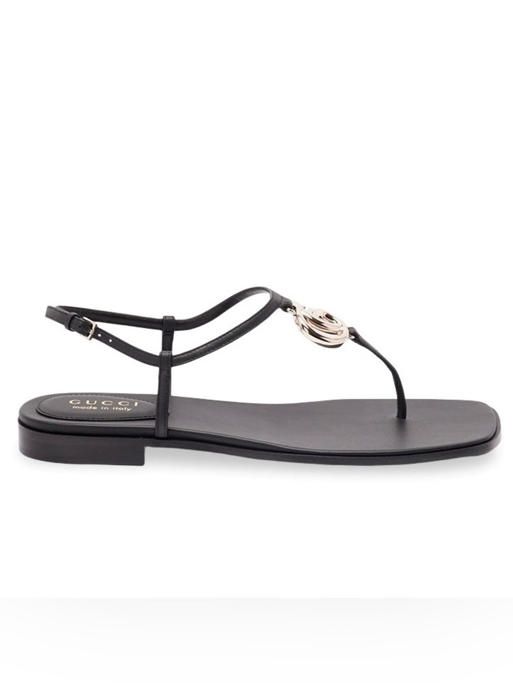 GUCCI Marmont GG logo thong sandals - Picture 2 of 6